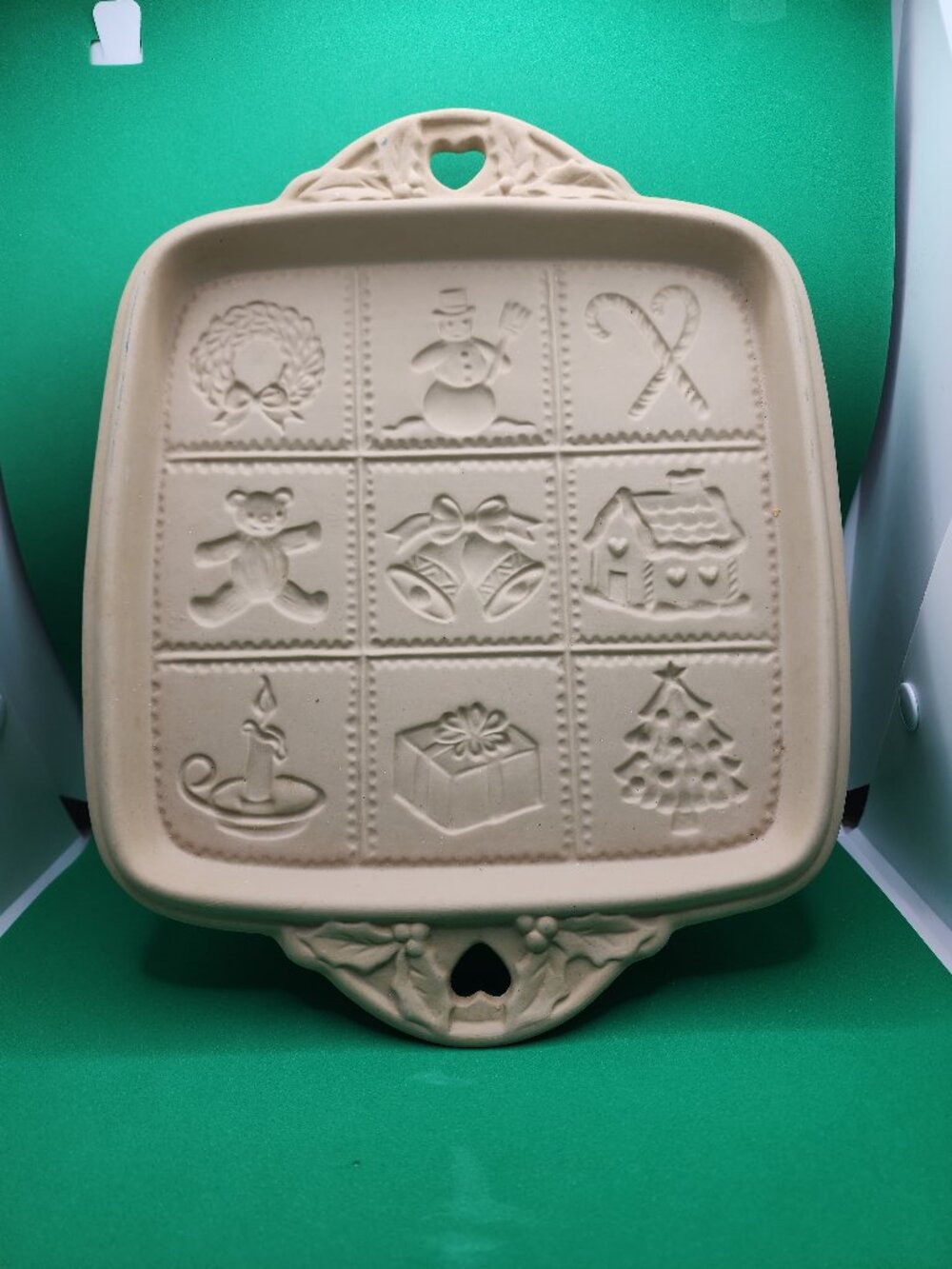 Vintage Yuletide Christmas Shortbread Pan